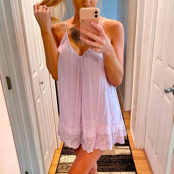 Forever 21 Dresses & Skirts - Boho💜 Summer sundress lilac dress small NWT 💜